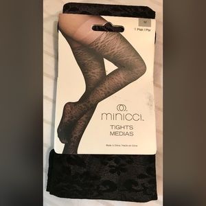 Sexy Minnicci Lace Tights Sz. M